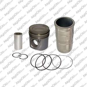 02049 Renault Midlum Piston & Segman & Gömlek Set Ø102mm 5001845848