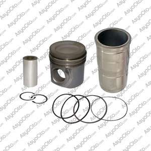 02051 Renault Midlum Piston & Segman & Gömlek Set Ø102mm 7485135386