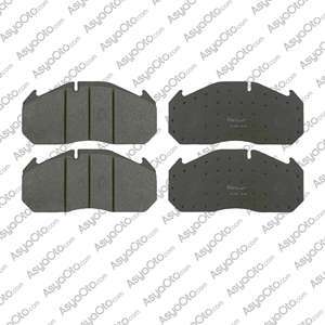 02868 MAN TGA Series Disc Brake Pad Set 81508206017