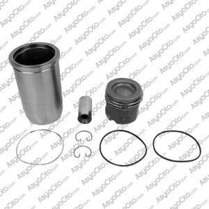 03263 MAN TGX Serisi Piston & Segman & Gömlek Set Ø120mm 51025006163